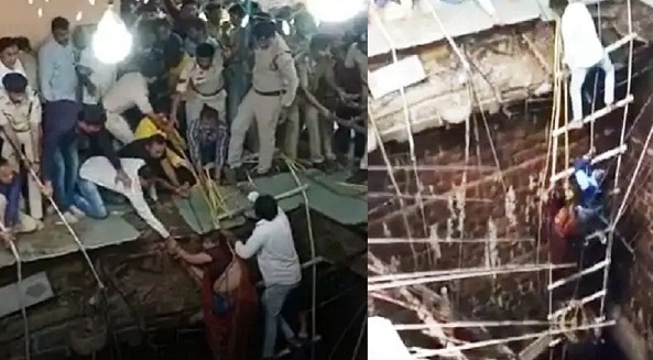 'इंदौर बावड़ी हादसे में अब तक 35 लोगों की मौत'